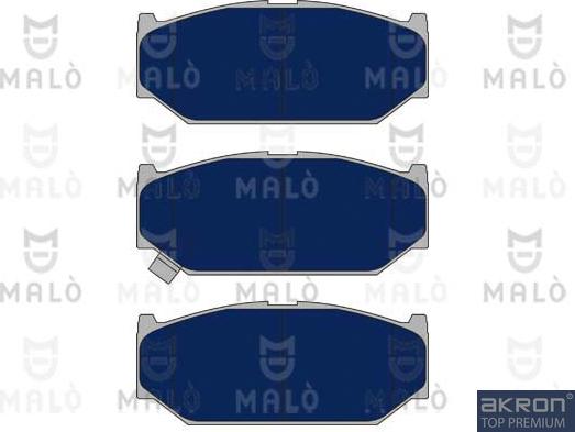 AKRON-MALÒ 1051058 - Set placute frana,frana disc aaoparts.ro