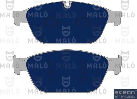AKRON-MALÒ 1051085 - Set placute frana,frana disc aaoparts.ro