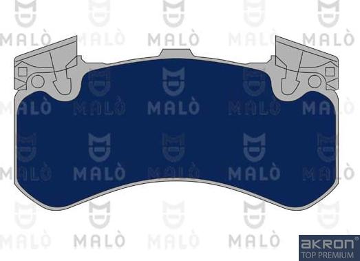 AKRON-MALÒ 1051088 - Set placute frana,frana disc aaoparts.ro