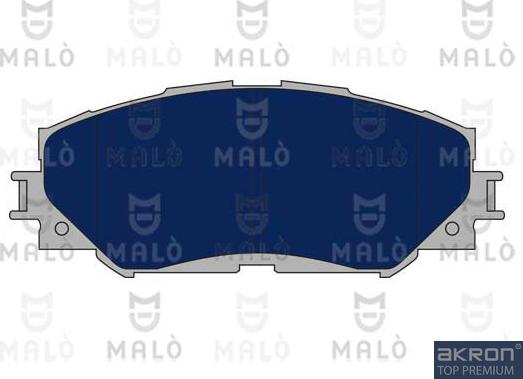 AKRON-MALÒ 1051023 - Set placute frana,frana disc aaoparts.ro