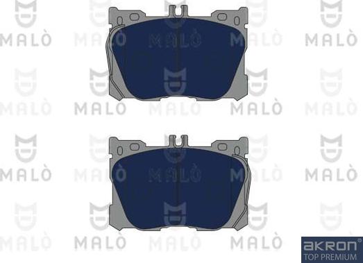 AKRON-MALÒ 1051195 - Set placute frana,frana disc aaoparts.ro