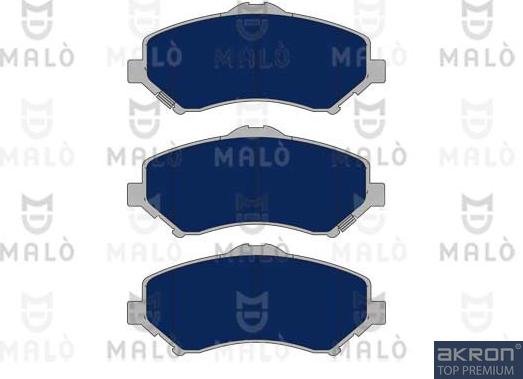 AKRON-MALÒ 1051104 - Set placute frana,frana disc aaoparts.ro