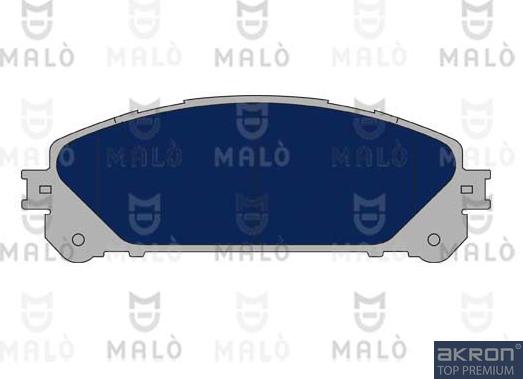 AKRON-MALÒ 1051115 - Set placute frana,frana disc aaoparts.ro