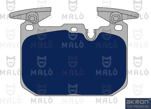 AKRON-MALÒ 1051131 - Set placute frana,frana disc aaoparts.ro