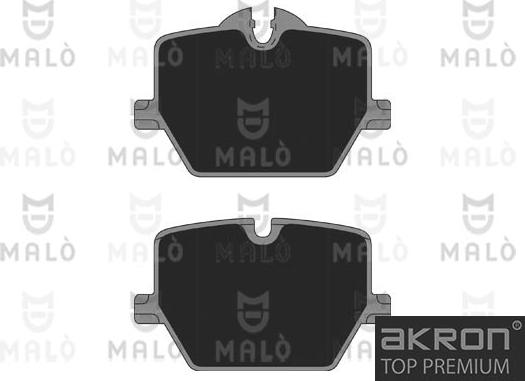 AKRON-MALÒ 1051391 - Set placute frana,frana disc aaoparts.ro