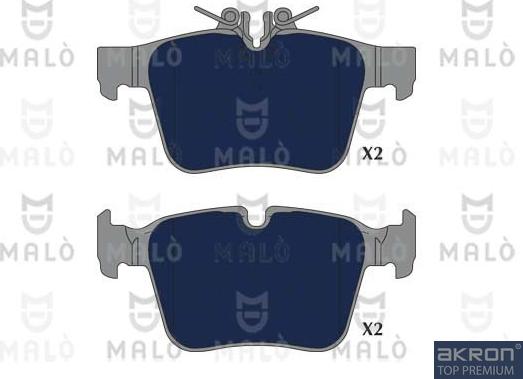 AKRON-MALÒ 1051275 - Set placute frana,frana disc aaoparts.ro