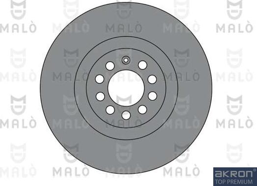 AKRON-MALÒ 1110442 - Disc frana aaoparts.ro