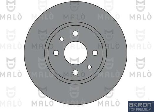 AKRON-MALÒ 1110454 - Disc frana aaoparts.ro