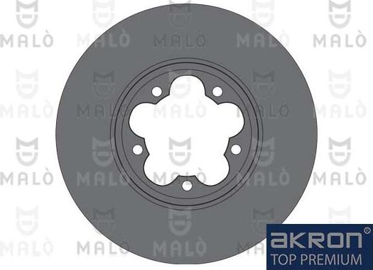 AKRON-MALÒ 1110549 - Disc frana aaoparts.ro