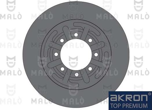 AKRON-MALÒ 1110544 - Disc frana aaoparts.ro