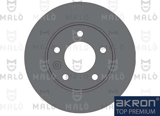 AKRON-MALÒ 1110551 - Disc frana aaoparts.ro
