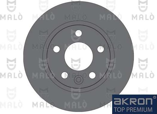 AKRON-MALÒ 1110553 - Disc frana aaoparts.ro