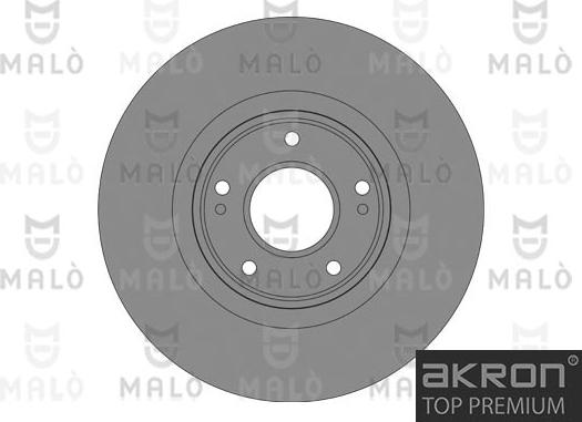 AKRON-MALÒ 1110517 - Disc frana aaoparts.ro