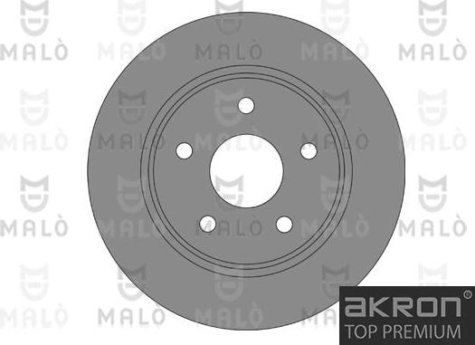 AKRON-MALÒ 1110649 - Disc frana aaoparts.ro