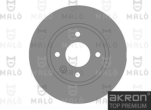 AKRON-MALÒ 1110652 - Disc frana aaoparts.ro