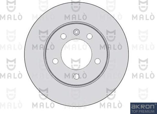 AKRON-MALÒ 1110040 - Disc frana aaoparts.ro