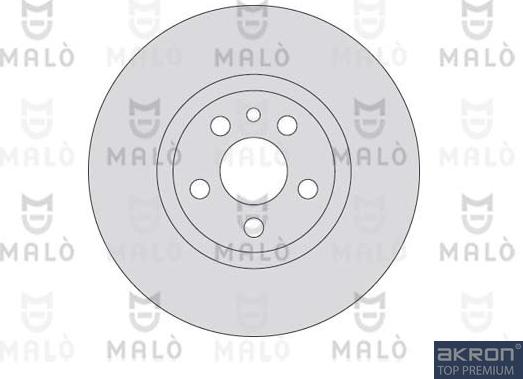 AKRON-MALÒ 1110064 - Disc frana aaoparts.ro