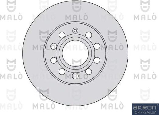 AKRON-MALÒ 1110062 - Disc frana aaoparts.ro