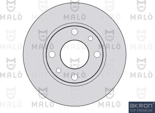 AKRON-MALÒ 1110004 - Disc frana aaoparts.ro