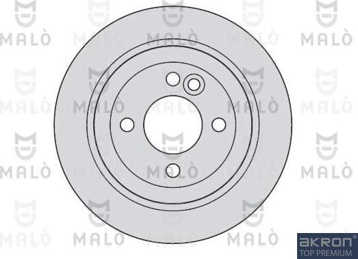 AKRON-MALÒ 1110023 - Disc frana aaoparts.ro