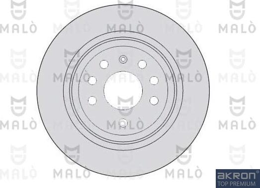 AKRON-MALÒ 1110078 - Disc frana aaoparts.ro