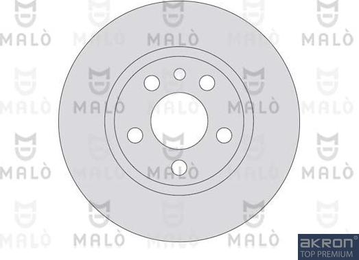 AKRON-MALÒ 1110168 - Disc frana aaoparts.ro