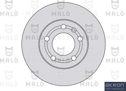 AKRON-MALÒ 1110163 - Disc frana aaoparts.ro