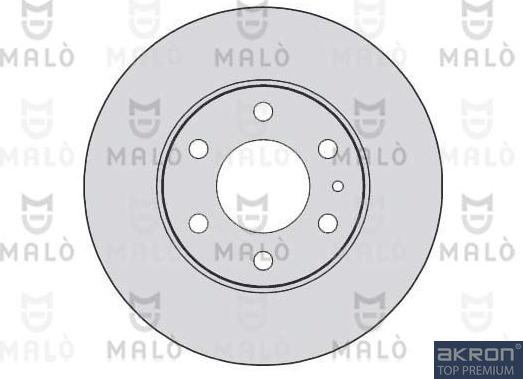 AKRON-MALÒ 1110137 - Disc frana aaoparts.ro