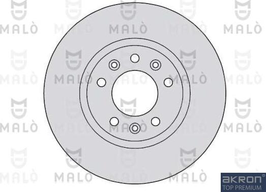 AKRON-MALÒ 1110127 - Disc frana aaoparts.ro