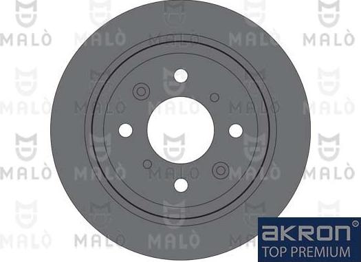 AKRON-MALÒ 1110841 - Disc frana aaoparts.ro