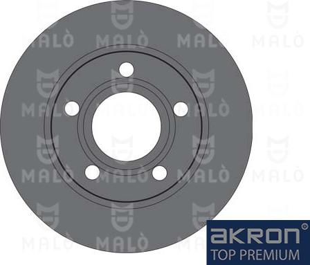 AKRON-MALÒ 1110857 - Disc frana aaoparts.ro