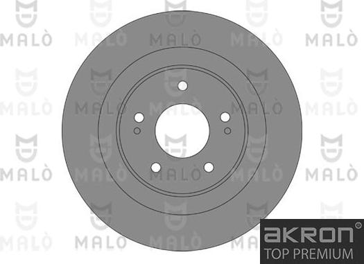 AKRON-MALÒ 1110868 - Disc frana aaoparts.ro