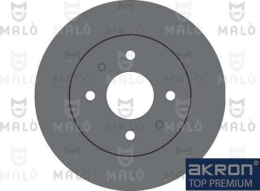 AKRON-MALÒ 1110816 - Disc frana aaoparts.ro