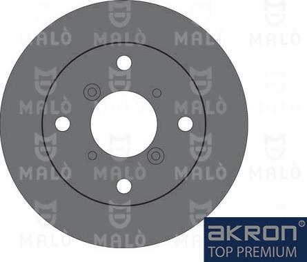 AKRON-MALÒ 1110889 - Disc frana aaoparts.ro