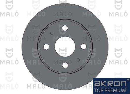 AKRON-MALÒ 1110836 - Disc frana aaoparts.ro