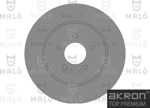 AKRON-MALÒ 1110838 - Disc frana aaoparts.ro