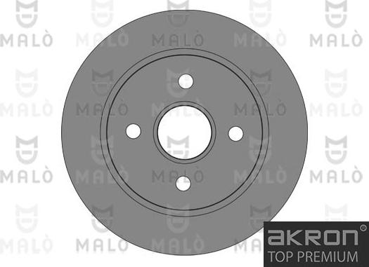 AKRON-MALÒ 1110829 - Disc frana aaoparts.ro
