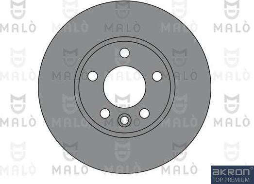 AKRON-MALÒ 1110298 - Disc frana aaoparts.ro