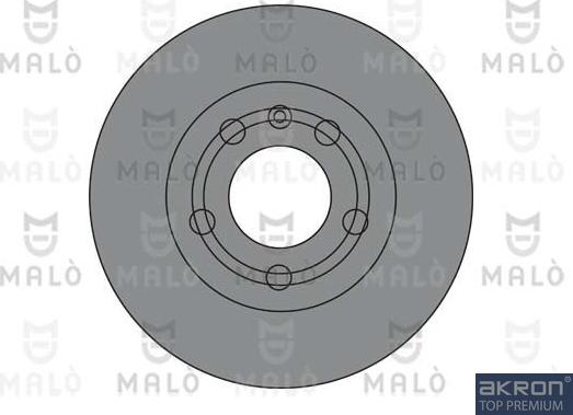 AKRON-MALÒ 1110244 - Disc frana aaoparts.ro