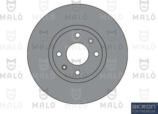 AKRON-MALÒ 1110285 - Disc frana aaoparts.ro