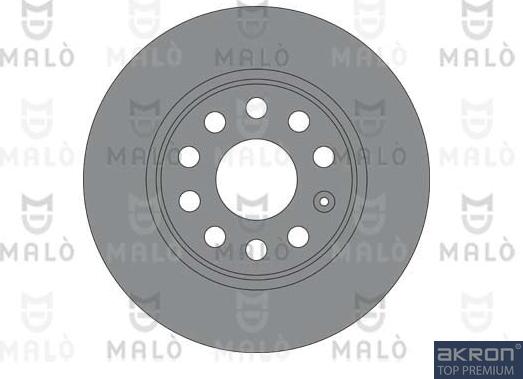 AKRON-MALÒ 1110273 - Disc frana aaoparts.ro
