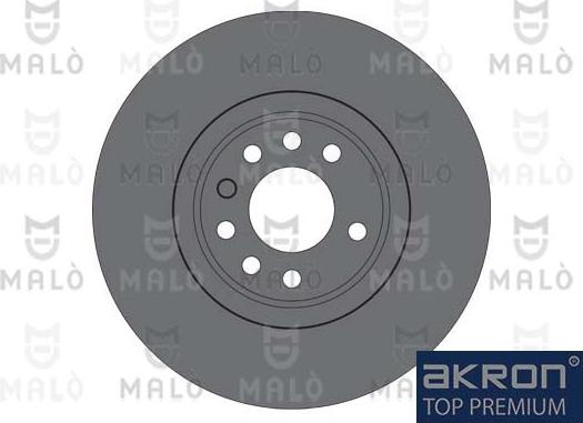 AKRON-MALÒ 1110787 - Disc frana aaoparts.ro