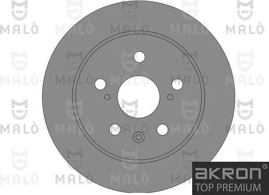 AKRON-MALÒ 1110732 - Disc frana aaoparts.ro