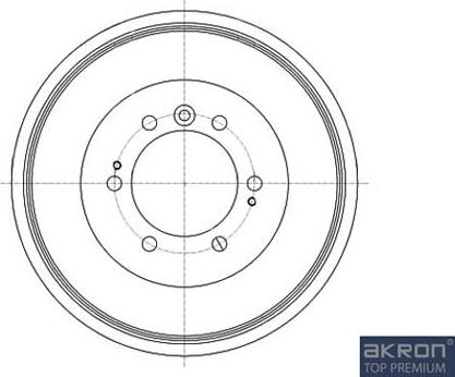 AKRON-MALÒ 1120073 - Tambur frana aaoparts.ro