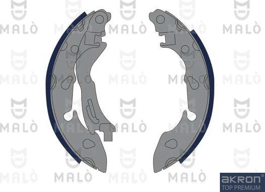 AKRON-MALÒ 1390086 - Set saboti frana aaoparts.ro