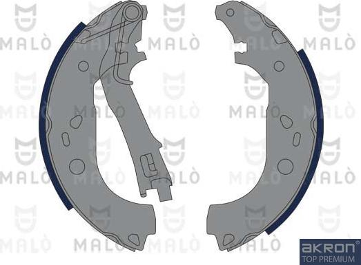 AKRON-MALÒ 1390028 - Set saboti frana aaoparts.ro