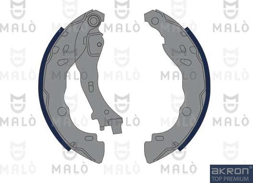 AKRON-MALÒ 1390079 - Set saboti frana aaoparts.ro