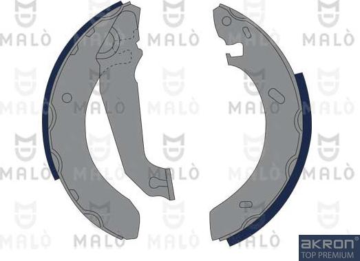 AKRON-MALÒ 1390100 - Set saboti frana aaoparts.ro