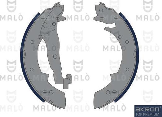 AKRON-MALÒ 1390365 - Set saboti frana aaoparts.ro