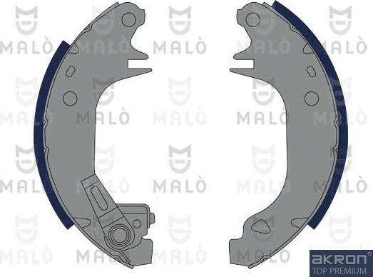 AKRON-MALÒ 1390362 - Set saboti frana aaoparts.ro